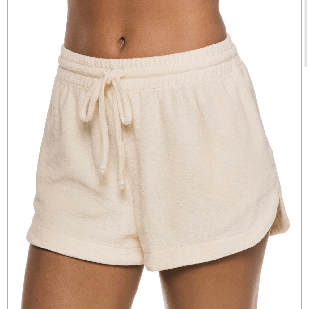 Cream Drawstring Shorts, Cute shorts, Summer shorts, Loungewear, Active wear